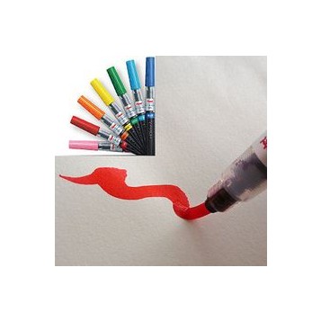 Rotulador Pincel Pentel Fudepen GFL Colores