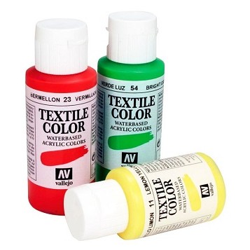 Pinturas Textile Color Vallejo 60 ml