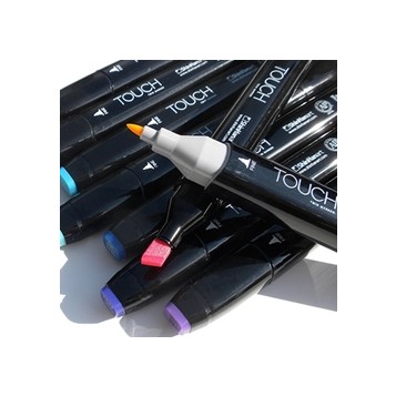 Shinhan Touch Markers Twin Negre