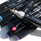 Shinhan Touch Markers Twin Negro