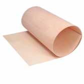Chapa de madera flexible
