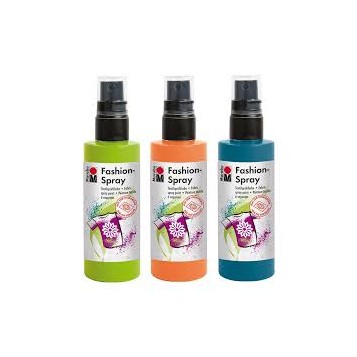 Pintura spray para tela Fashion Spray Liner Marabu