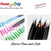 Rotulador Pentel Sign Pen Brush Artist