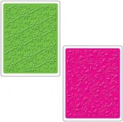 Texturas Sizzix Conjunto de Flourishes y Vides 656259