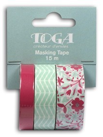 Washi Tapes mt114 Set 3 rollos