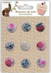 Candy & Coquette Botones Tela Decorados 11.006.07976.0