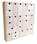 Calendario adviento 24 cajones Artemio 14002001