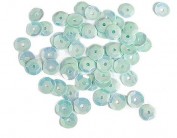 Lentejuela aurora boreale azul claro 7mm. 500gr. Z1473