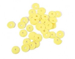 Lentejuela opaca amarillo 7mm. 500gr.Z14728