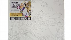 Coloring Canvas Bastidor 3D PCSC6031D