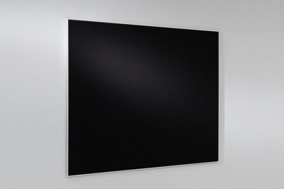 Pizarra negra con marco de aluminio 60x90