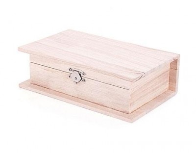Caja de madera de pino 21548