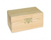 Caja madera de pino macizo rectangular 9106 17x11x7cm.