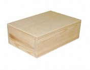 Caja de madera de pino macizo ref 10