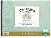 Langton Prestige Bloc papel de acuarela A4 Grano Fino 300gr 305x229 mm