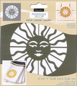 Plantilla Sol Celestial de DecoArt