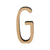 Letra DM 10cm Miss Craft - G