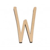 Letra DM 10cm Miss Craft - W