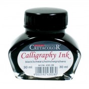 Tinta caligráfica Cretacolor 30 ml negra