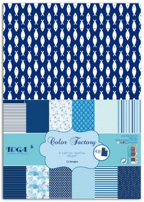 Papel Scrapbooking Toga Color Factory PPK024