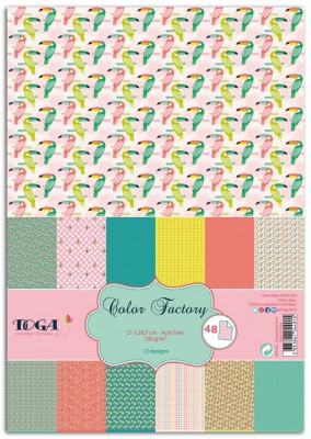 Paper Scrapbooking Toga Color Factory PPK025