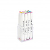 Touch Marker Brush Set 12 colores pastel 1211216