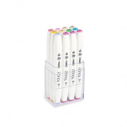 Touch Marker Brush Set 12 colores pastel 1211216