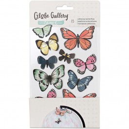 Stickers Globe American Craft 3D Butterfly