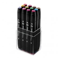 Touch Twin 12 Marker Set pastel colors 1101216 