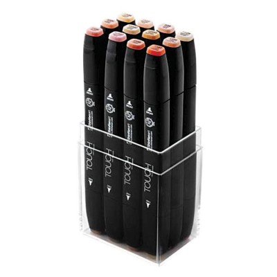 Touch Twin 12 Marker Set pastel colors 1101222