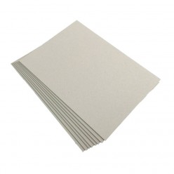 Cartoncillo blanco-gris 500 gr 52x75 cm