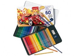 Bruynzeel Caja 60 productos para colorear y dibujar