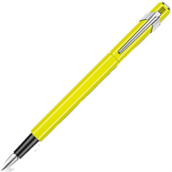 Pluma estilográfica Caran d'Ache 849 Amarillo Fluor