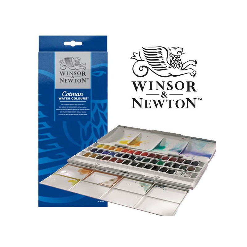 Caja Campo Acuarelas Profesionales Winsor & Newton –