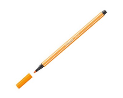 Stabilo Pen 68 Naranja Fluorescente 