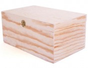 Caja de madera de pino 32x20x15 cm