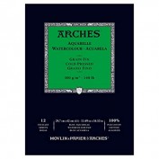 Arches Bloc Acuarela A3 12 hojas 300 gr