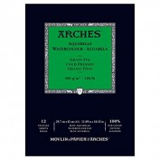 Arches Bloc Acuarela A3 12 hojas 300 gr