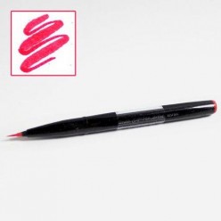 Pentel Sign Pen Brush Artist Rojo