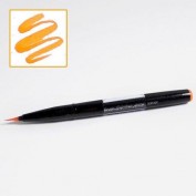 Pentel Sign Pen Brush Artist Naranja