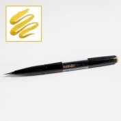 Pentel Sign Pen Brush Artist Amarillo Ocre
