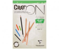 Bloc Dibujo Cray'on A4 160gr 