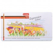 Bruynzeel Caja 72 lápices de colores Expression