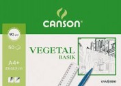 Bloc Papel Vegetal A3+ Canson 50 hojas