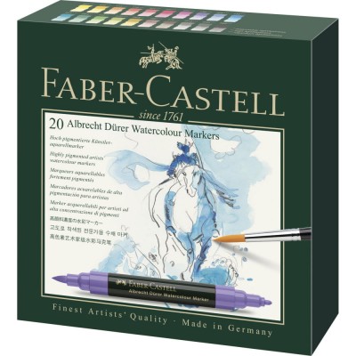 FABER CASTELL ALBRETCH DÜRER SET 20 MARCADORES ACUARELABLES