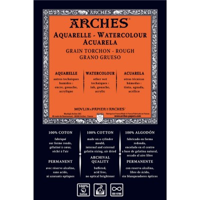 ARCHES Bloc acuarela Grano Grueso A4 300 gr