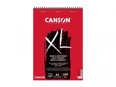 Canson XL Oleo y Acrílico A4