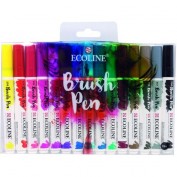 Rotuladores Ecoline Brush set 15 colores