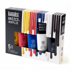 Liquitex Basics Caja 5 tubos118 ml