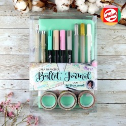 Set Bullet Journal Talens Azul Pastel